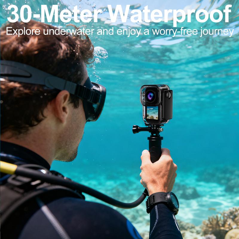 4K Action Camera, Waterproof, EIS