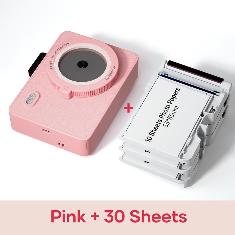Instant Print Camera & Portable Printer