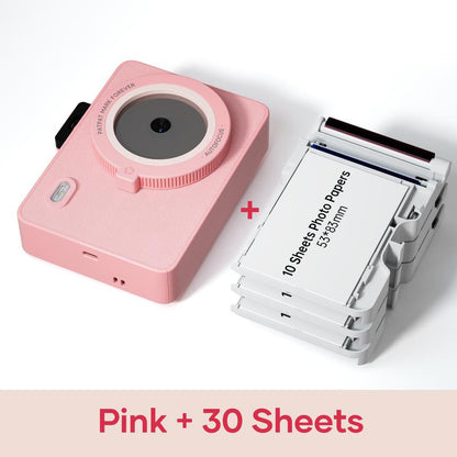 Instant Print Camera & Portable Printer