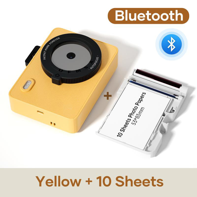 Instant Print Camera & Portable Printer