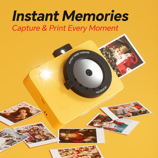 Instant Print Camera & Portable Printer