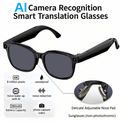 Smart Glasses, 8MP, Translation, UV