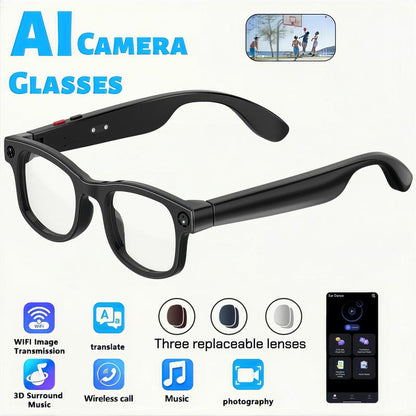 Smart Glasses, 8MP, Translation, UV